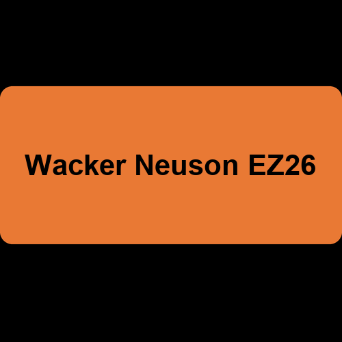 Wacker Neuson EZ26